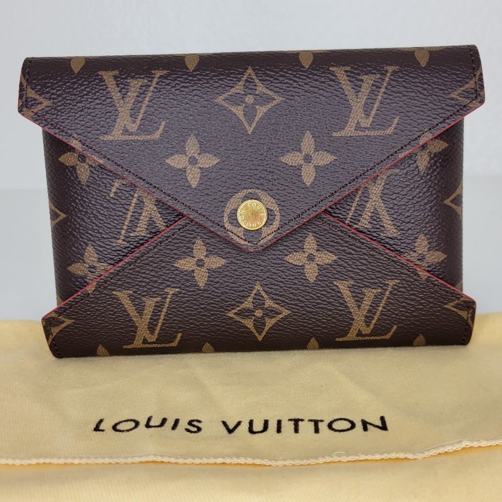 Louis Vuitton Kirigami Pochette MM Medium Envelope Snap Monogram Canvas …